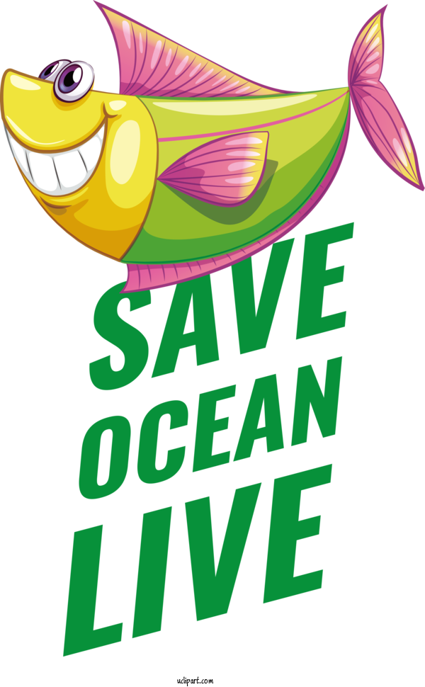 Free Nature Cartoon Logo Line For Ocean Clipart Transparent Background
