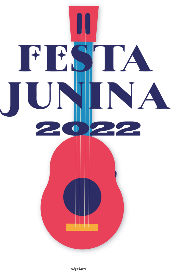 Free Holidays String Instrument Guitar Accessory Guitar For Brazilian Festa Junina Clipart Transparent Background