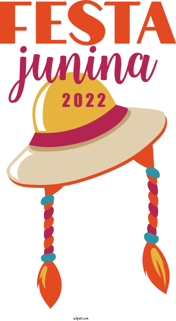 Free Holidays Party Hat Hat Fashion For Brazilian Festa Junina Clipart Transparent Background