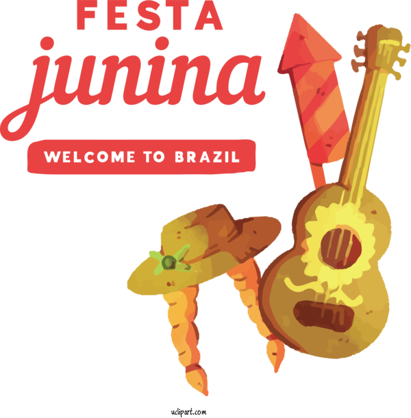 Free Holidays Cartoon Festival Midsummer For Brazilian Festa Junina Clipart Transparent Background