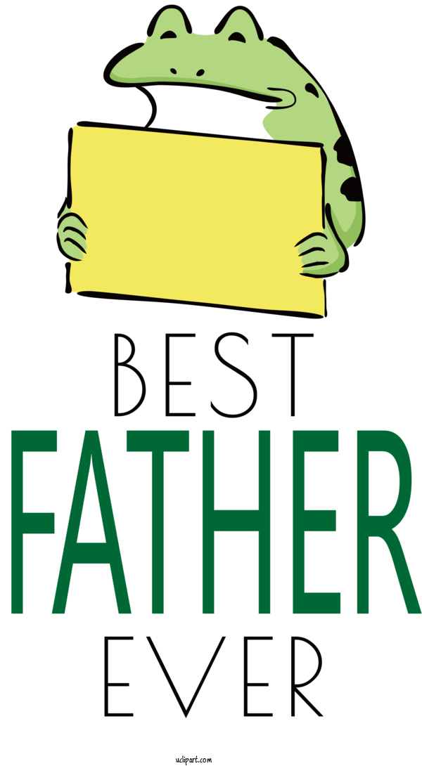 Free Holidays Human Cartoon Logo For Fathers Day Clipart Transparent Background