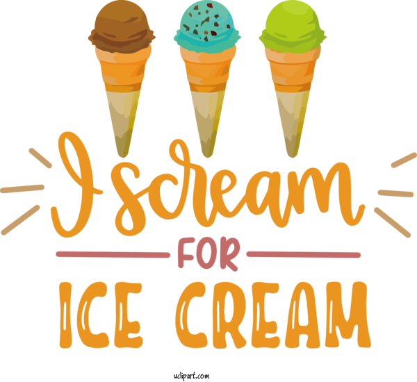 Free Food Ice Cream Cone Logo Ice Cream For Ice Cream Clipart Transparent Background