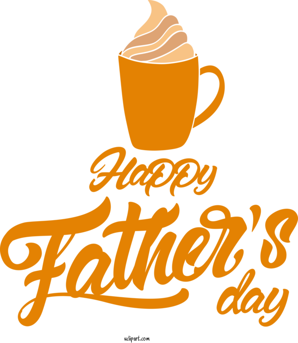 Free Holidays Logo Line Cup For Fathers Day Clipart Transparent Background
