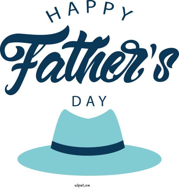 Free Holidays Hat Logo Line For Fathers Day Clipart Transparent Background