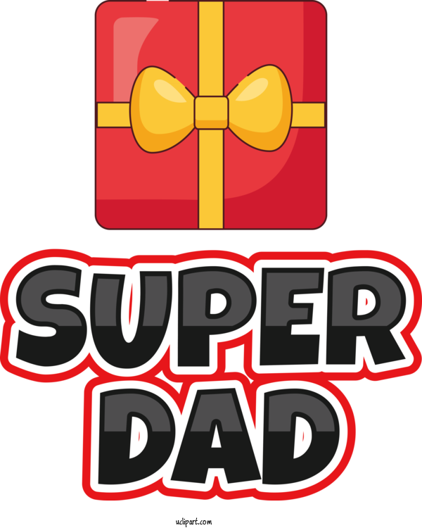 Free Holidays Logo Cartoon Line For Fathers Day Clipart Transparent Background