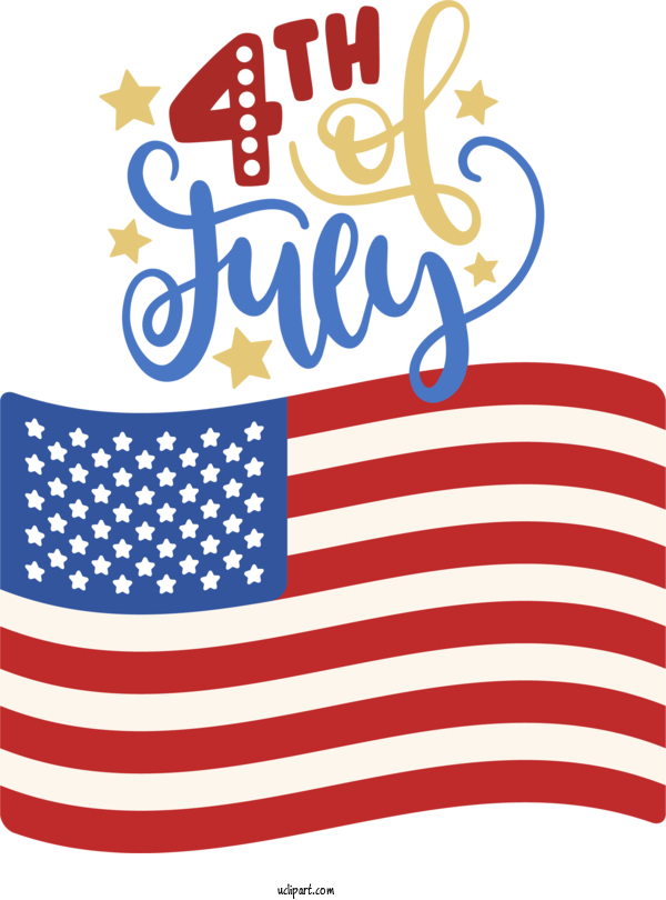 Free Holidays Logo Line Mathematics For Fourth Of July Clipart Transparent Background