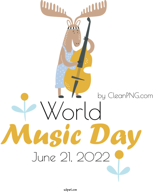 Free Life Logo Yellow Design For Music Clipart Transparent Background