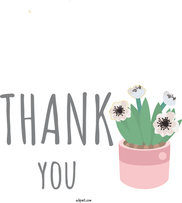 Free Occasions Color Time For Thank You Clipart Transparent Background