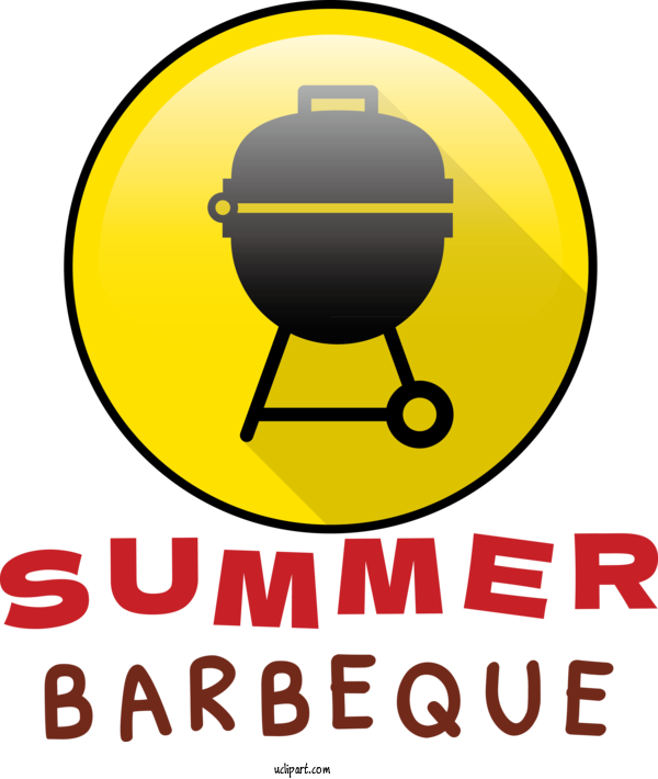 Free Food Logo Tennis Yellow For Barbecue Clipart Transparent Background