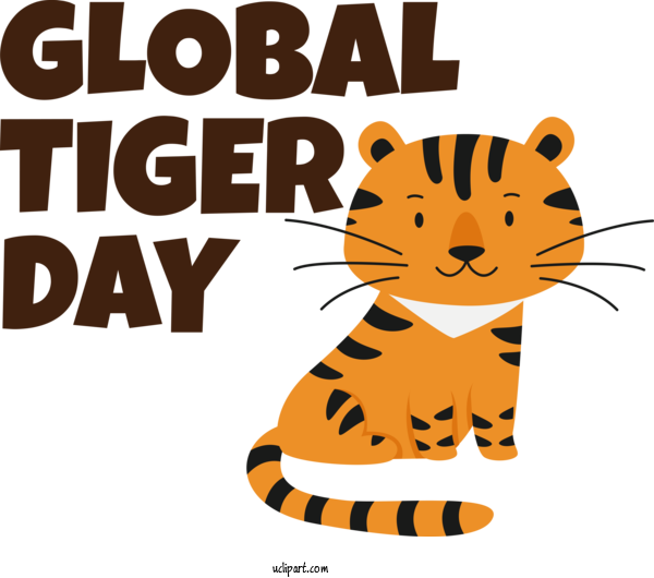 Free Animals Tiger Cat For Tiger Clipart Transparent Background