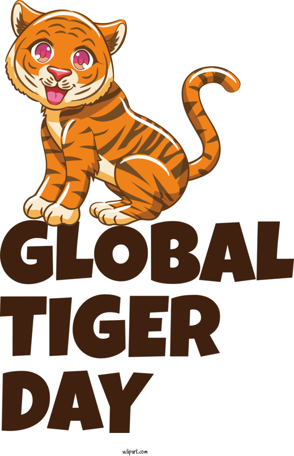 Free Animals Cat Tiger Small For Tiger Clipart Transparent Background