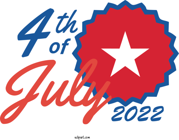 Free Holidays Logo Cuba Design For Fourth Of July Clipart Transparent Background
