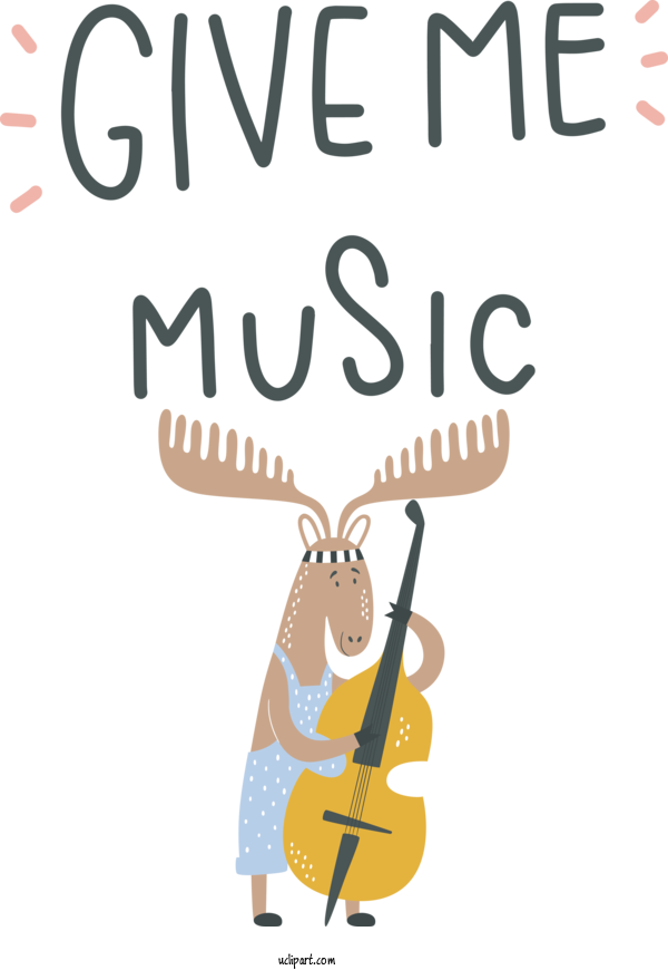 Free Life Musical Instrument Accessory Cartoon Design For Music Clipart Transparent Background