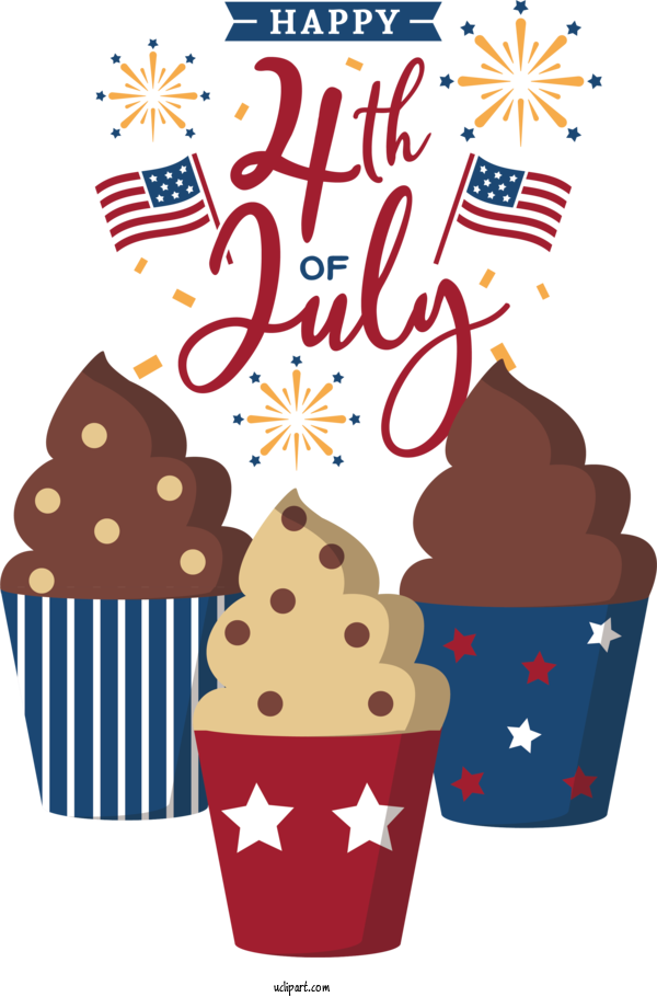 Free Holidays Burger Coffee Fast Food For Fourth Of July Clipart Transparent Background