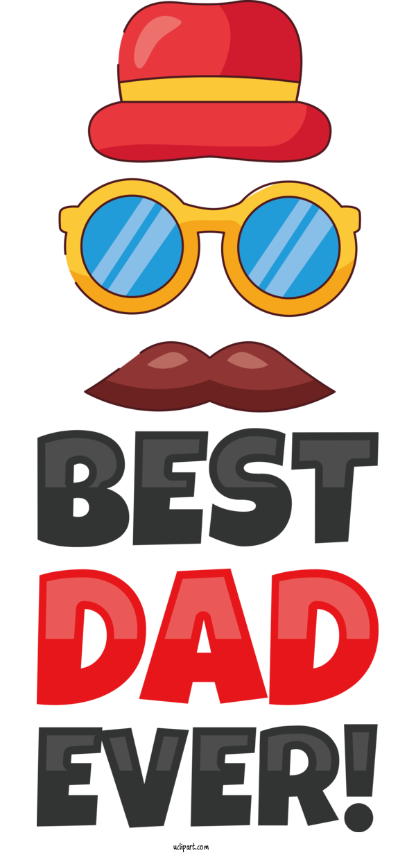 Free Holidays Sunglasses Logo Glasses For Fathers Day Clipart Transparent Background