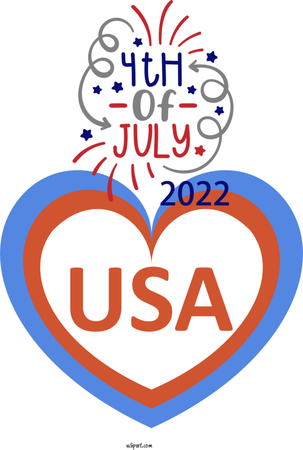 Free Holidays Logo Symbol M 095 For Fourth Of July Clipart Transparent Background