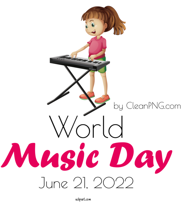Free Life Piano Cartoon Electronic Keyboard For Music Clipart Transparent Background