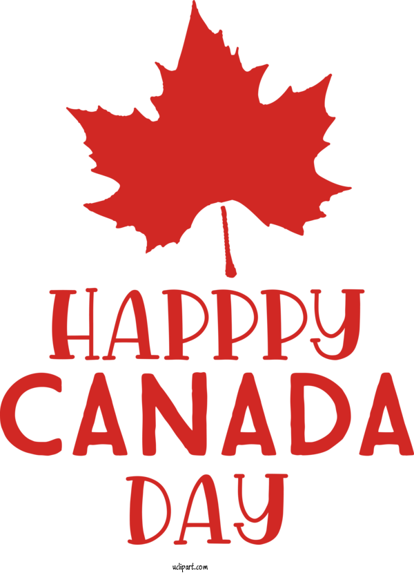 Free Holiday Leaf Tree Flower For Canada Day Clipart Transparent Background