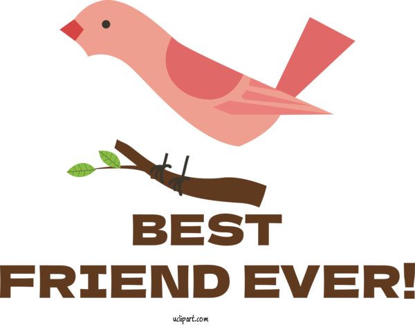 Free Holiday Birds Logo Beak For Friendship Day Clipart Transparent Background