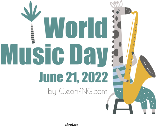 Free Music Day Design World Food Day Calendar For World Music Day Clipart Transparent Background