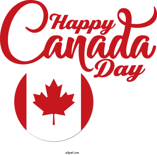 Free Holiday Leaf Create Logo For Canada Day Clipart Transparent Background