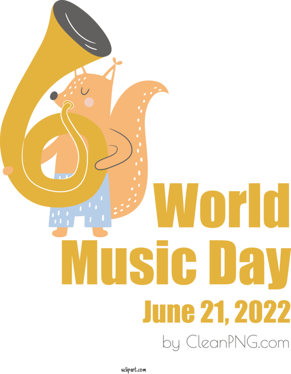 Free Music Day Logo Cartoon Clavinova For World Music Day Clipart Transparent Background
