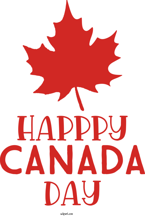 Free Holiday Leaf Tree Flower For Canada Day Clipart Transparent Background