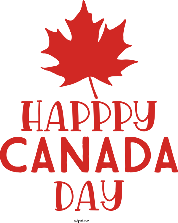 Free Holiday Leaf Flower Tree For Canada Day Clipart Transparent Background