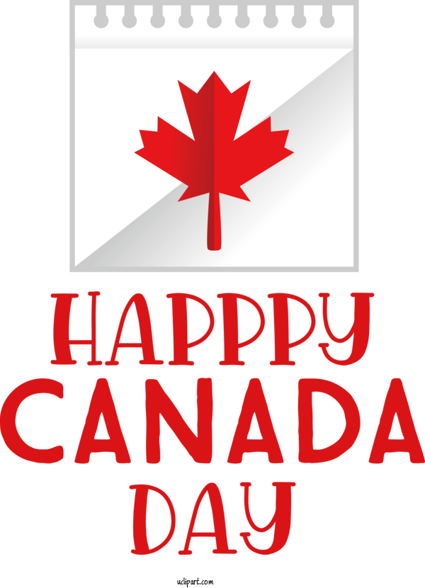 Free Holiday Logo Colt Canada Flower For Canada Day Clipart Transparent Background
