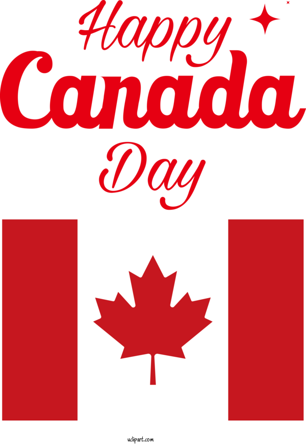 Free Holiday Leaf Red Canada For Canada Day Clipart Transparent Background