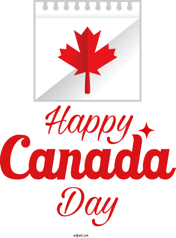 Free Holiday Logo Leaf Line For Canada Day Clipart Transparent Background