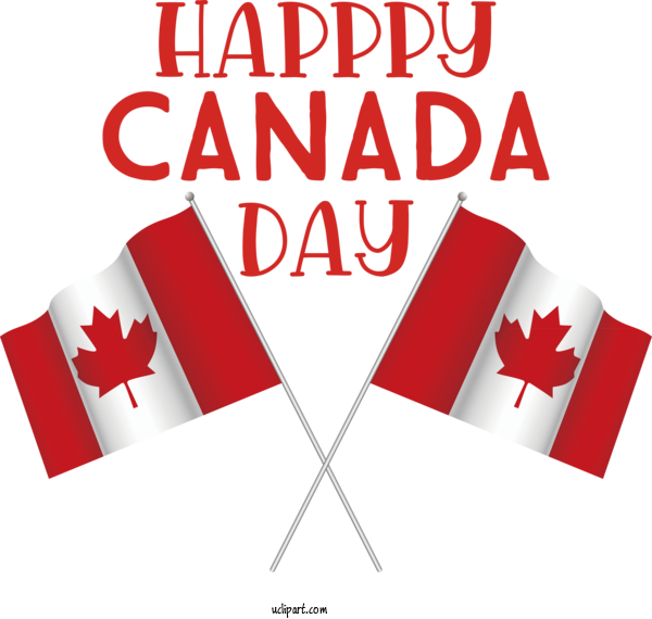 Free Holiday Canada Canada Day Flag Of Canada For Canada Day Clipart Transparent Background