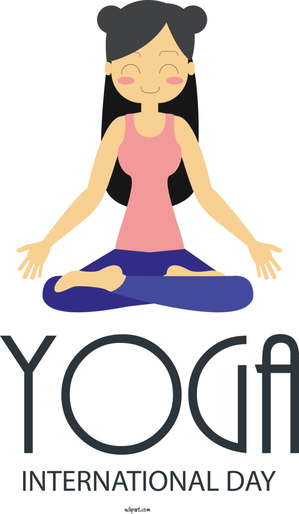 Free Holiday Yoga International Day Of Yoga Lotus Position For Yoga Day Clipart Transparent Background