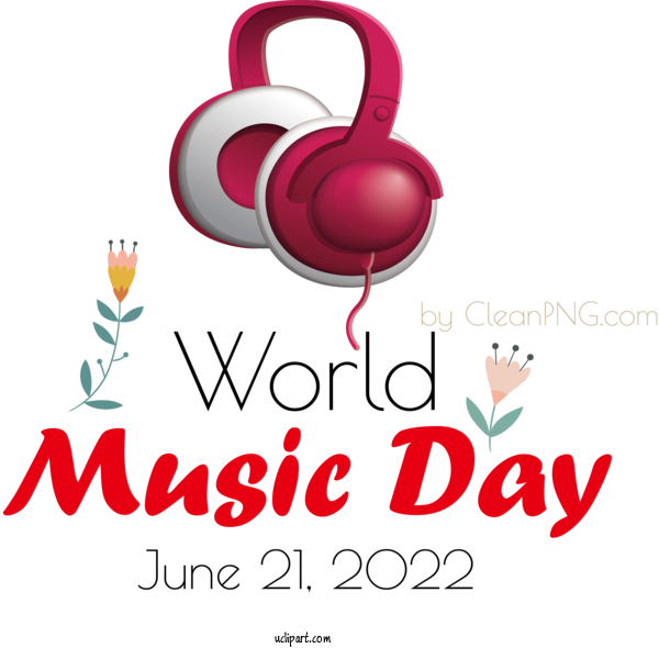 Free Music Day Lemon Logo Design For World Music Day Clipart Transparent Background