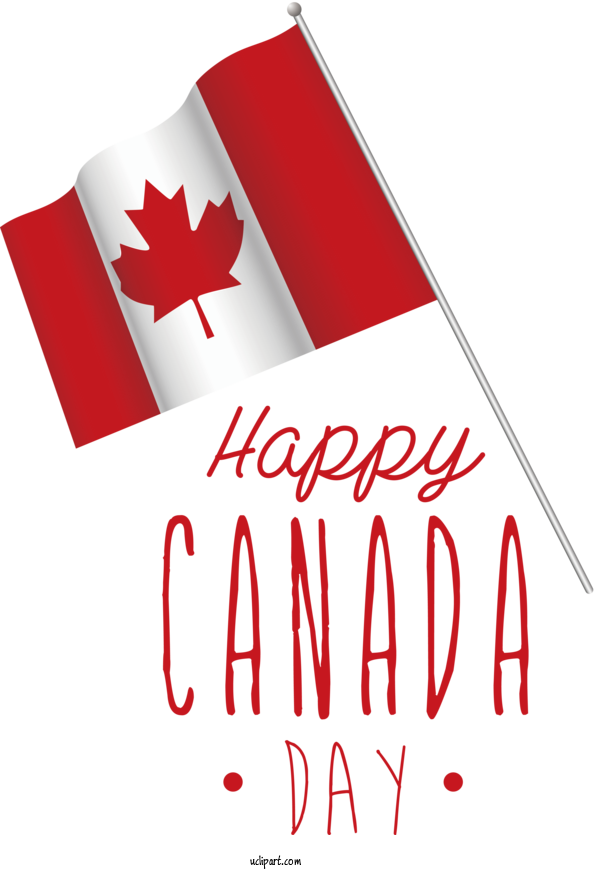 Free Holiday Canada Flag Of Canada Flag For Canada Day Clipart Transparent Background
