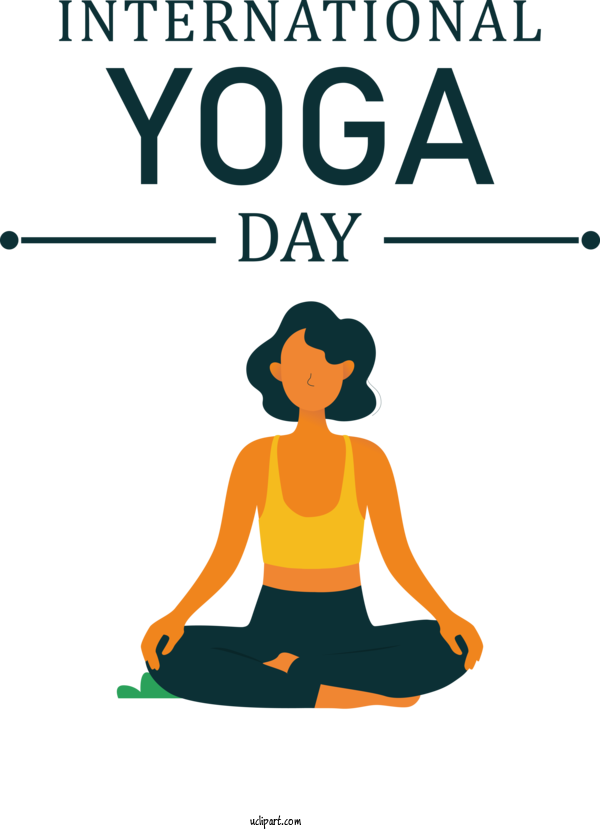 Free Holiday Drawing Line Art Silhouette For Yoga Day Clipart Transparent Background