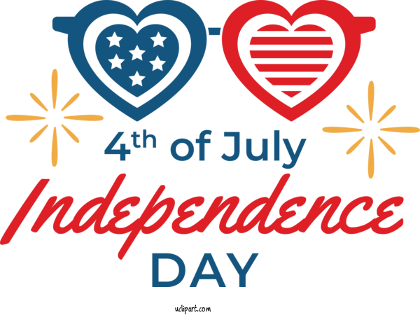 Free US Independence Day Institute Of Ideas M 095 Logo For 4th Of July Clipart Transparent Background
