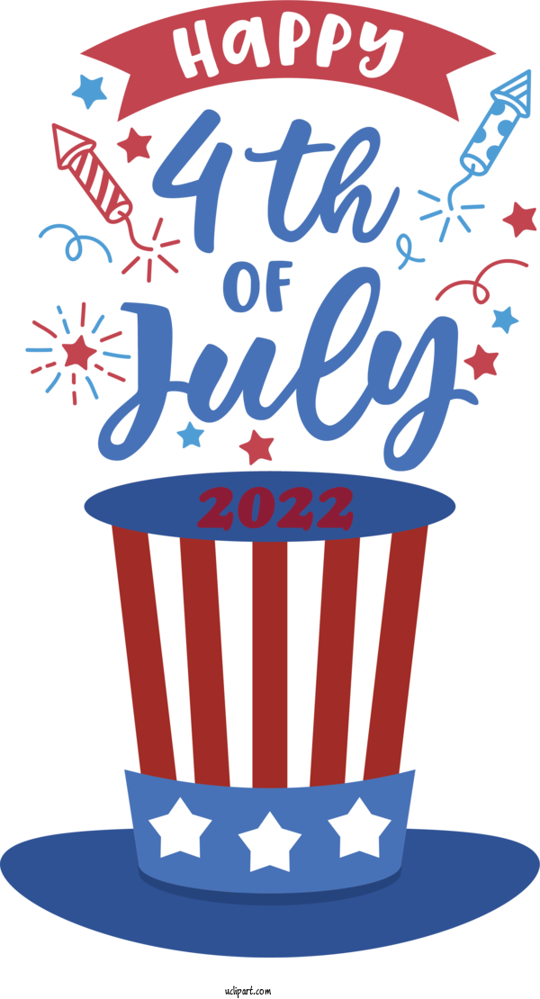 Free Holiday Line Party Mathematics For 4th Of July Clipart Transparent Background