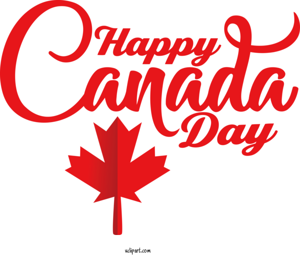 Free Holiday Canadian Press  Logo For Canada Day Clipart Transparent Background