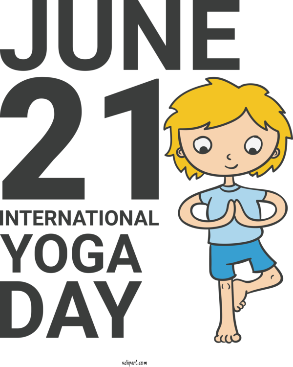Free Holiday Human Design Cartoon For Yoga Day Clipart Transparent Background