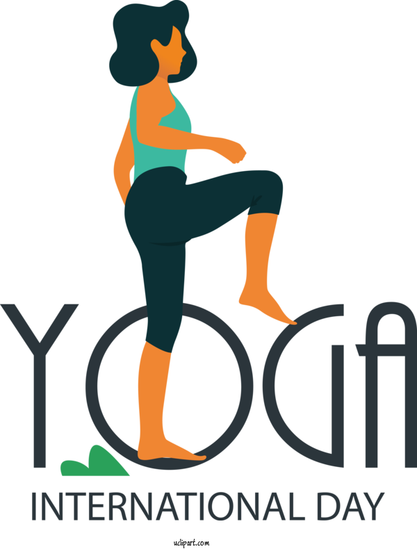 Free Holiday Human Logo Joint For Yoga Day Clipart Transparent Background