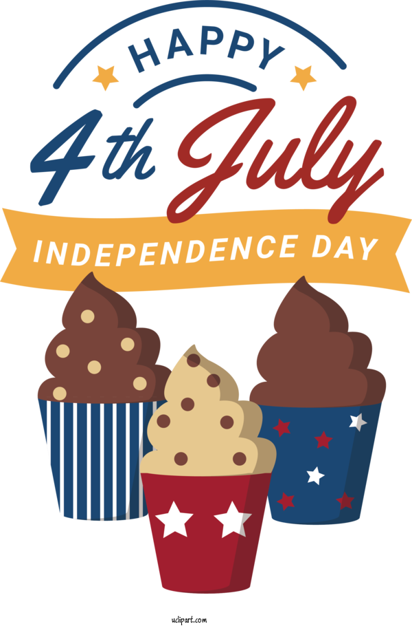 Free Holiday Logo Baking Dairy Product For 4th Of July Clipart Transparent Background
