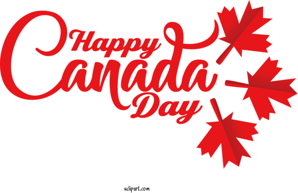 Free Holiday Leaf Logo Tree For Canada Day Clipart Transparent Background