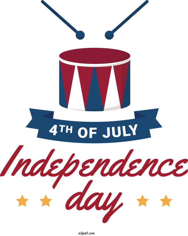 Free Independence Day Logo Line Mathematics For 4th Of July Clipart Transparent Background