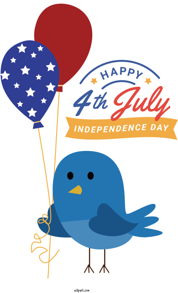 Free Holiday Birds Drawing Flight For 4th Of July Clipart Transparent Background