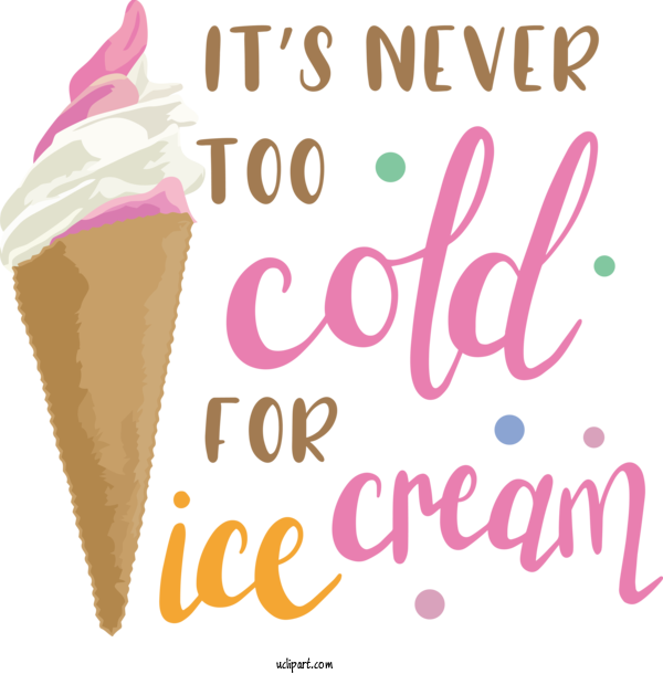 Free Holiday Ice Cream Cone Ice Cream Dairy Product For Ice Cream Day Clipart Transparent Background