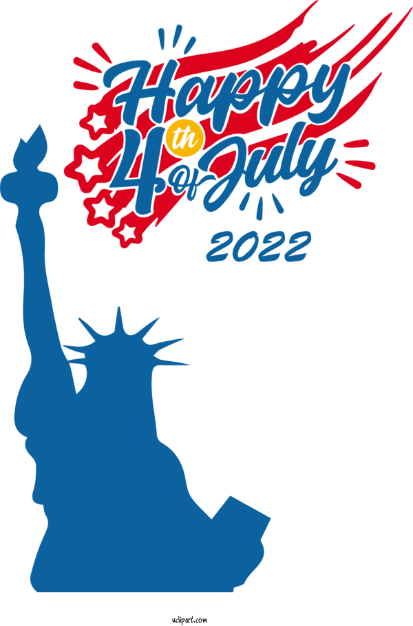Free Holiday Statue Of Liberty Statue Drawing For 4th Of July Clipart Transparent Background