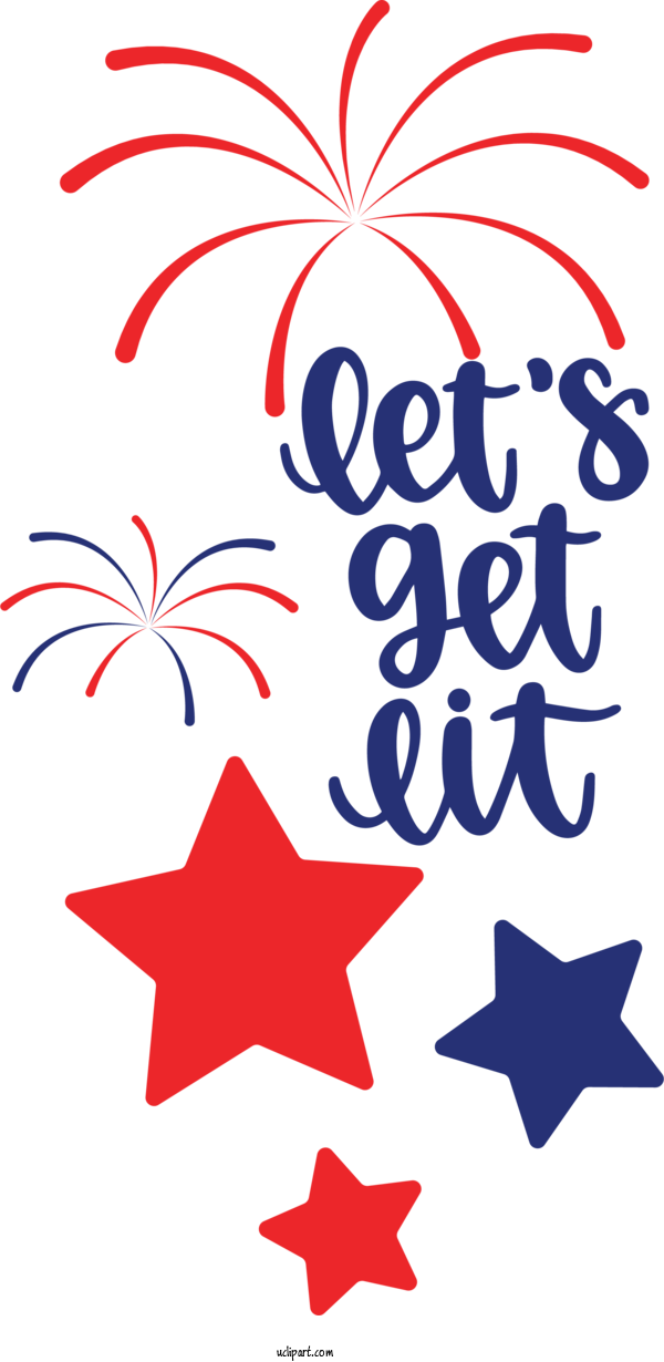 Free Independence Day Design Leaf Line For 4th Of July Clipart Transparent Background