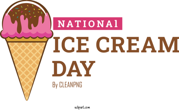 Free Holiday Ice Cream Ice Cream Cone Battered Ice Cream For Ice Cream Day Clipart Transparent Background