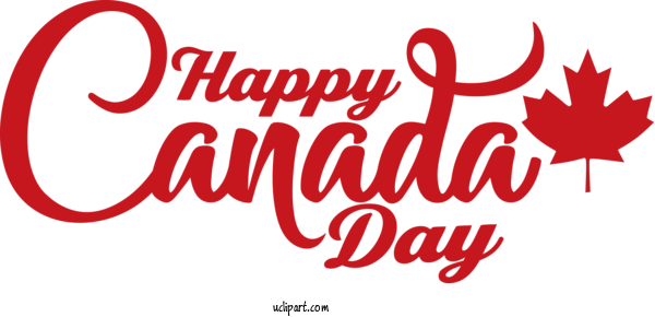 Free Holiday Logo Henan Design For Canada Day Clipart Transparent Background